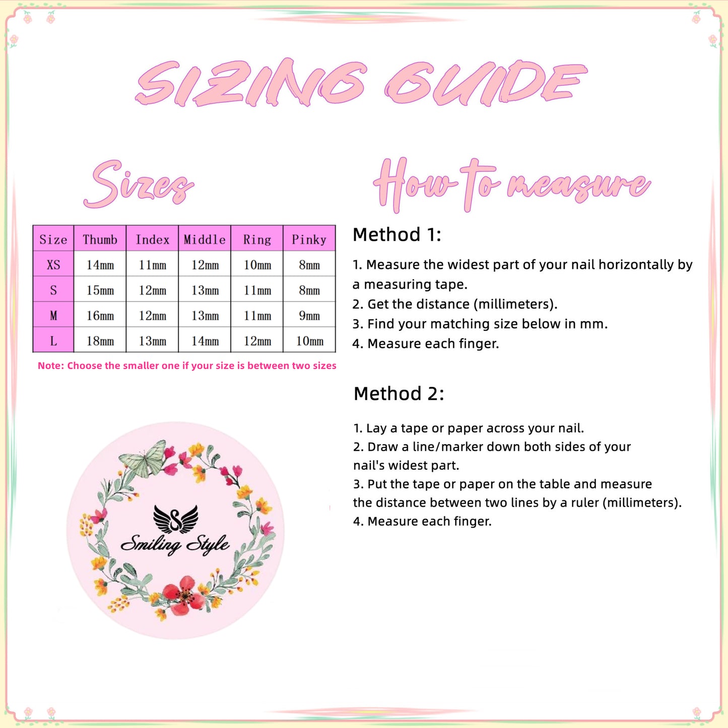 Pink Crystal Butterflies Press On Nails by SMILINGSTYLE | Luxury Fake Nails | Reusable Nails | Handmade Nails